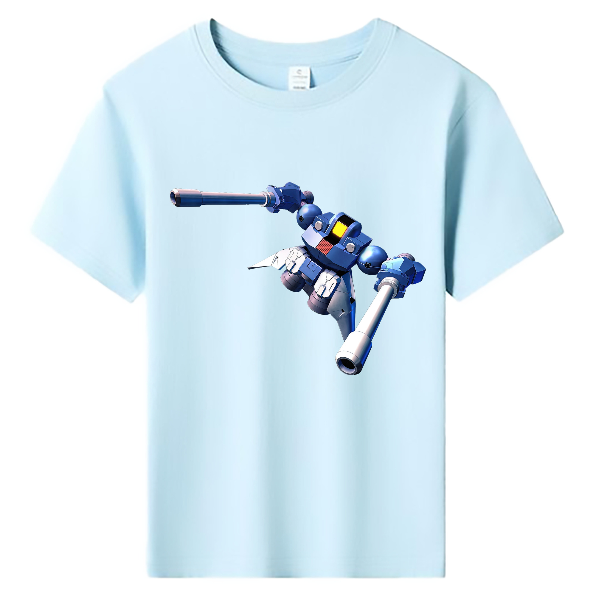 （画像用） 機動戦士ガンダム Mobile Suit Gundam 綿100％キッズTシャツ（フロントプリント）